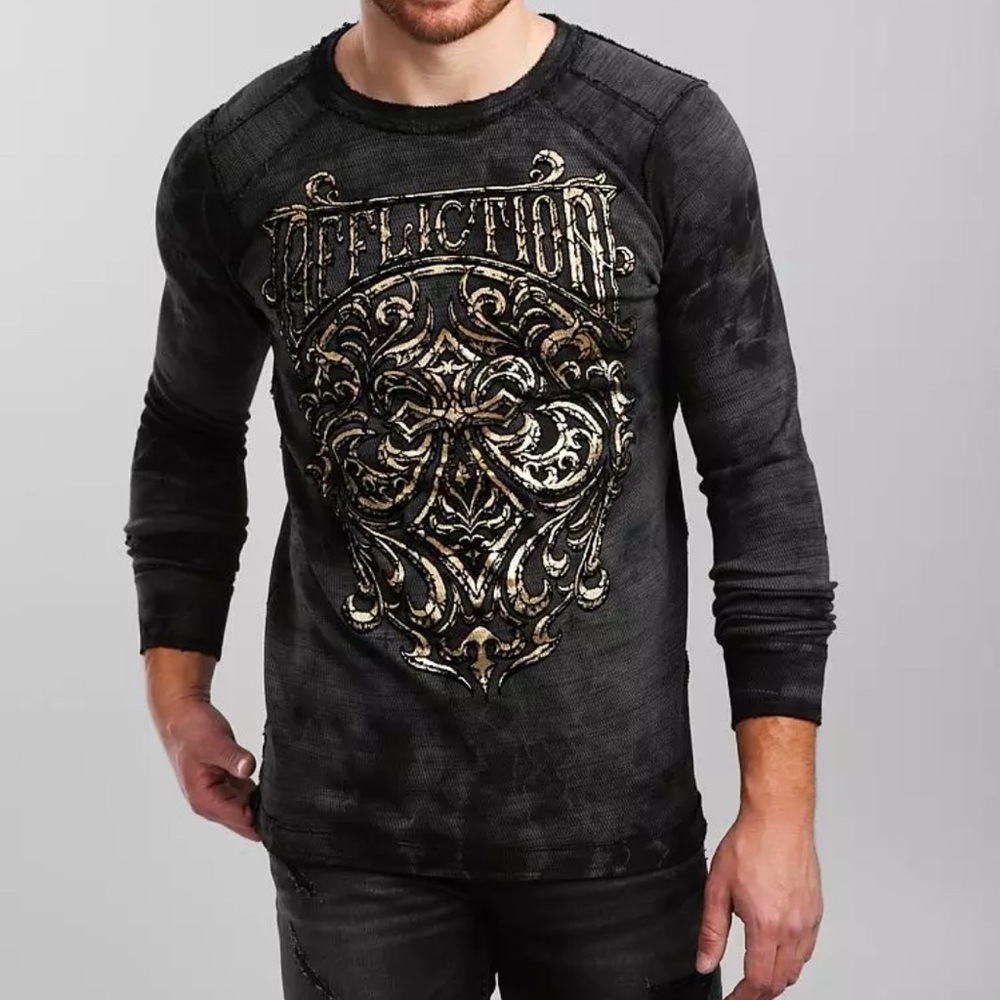 Buckle Men’s Marblesmith Reversible Thermal Top